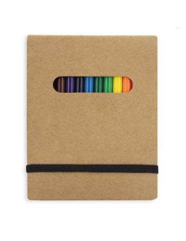LIBRETA DE COLOREAR CON CAJITA12 COLORES "PINTUR"
