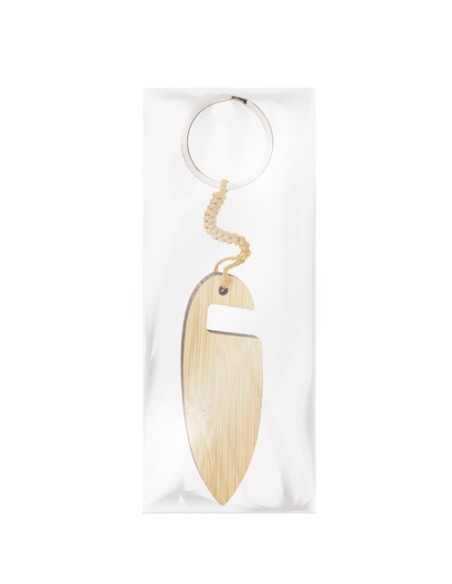 LLAVERO SUJETA MOVIL BAMBU SURF