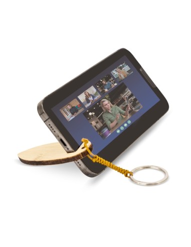 LLAVERO SUJETA MOVIL BAMBU SURF