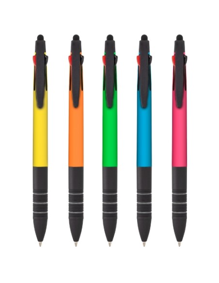 SET DE BOLÍGRAFOS PUNTERO 3 TINTAS "IMPACT"