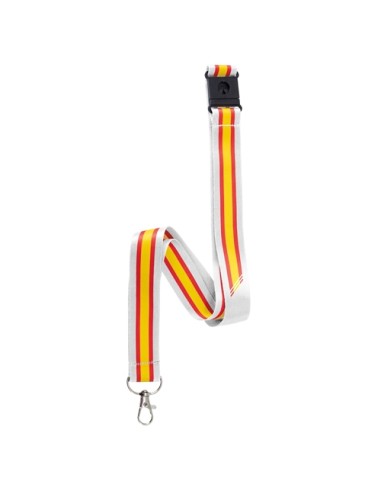 LANYARD BANDERA ANCHA "POLICIA"