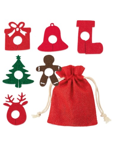 SET 6 MARCADORES DE FIELTRO PARA COPAS "NYBY"