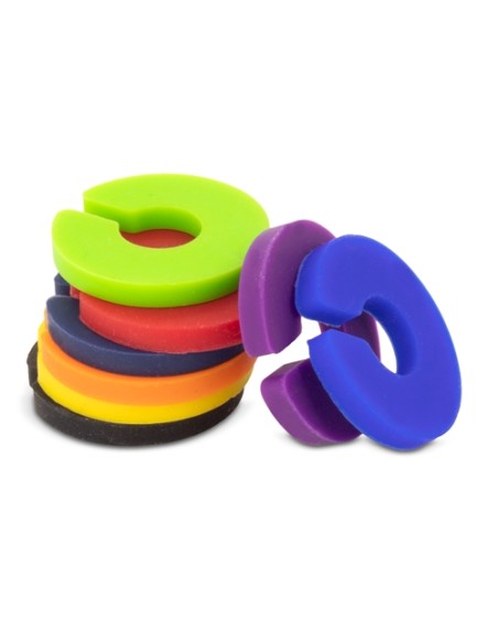 TAPÓN CORCHO Y MADERA CON ANILLAS IDENTIFICADORAS PARA COPAS "TRIANA"