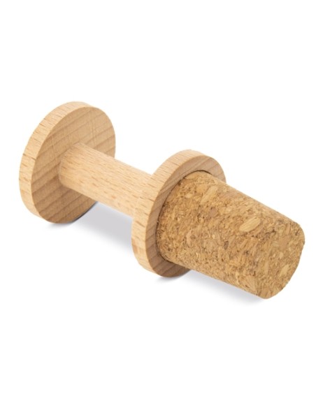 TAPÓN CORCHO Y MADERA CON ANILLAS IDENTIFICADORAS PARA COPAS "TRIANA"