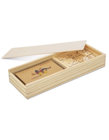 SET ECO DE DOMINÓ Y CARTAS "RECREO"