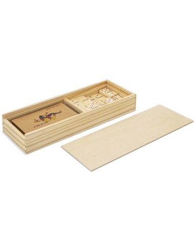 SET ECO DE DOMINÓ Y CARTAS "RECREO"