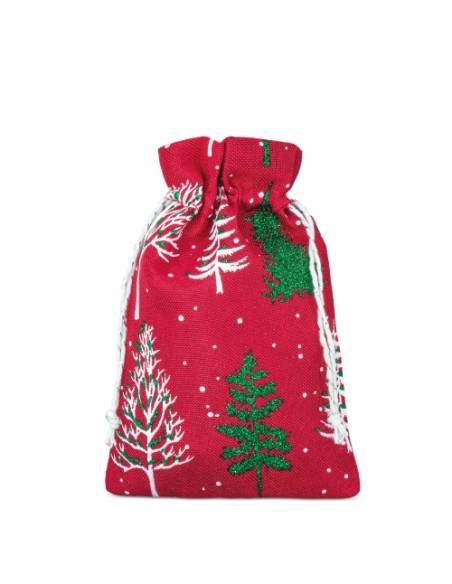 BOLSA REGALO NAVIDEÑA 10*14,5 CM "SNOWY"