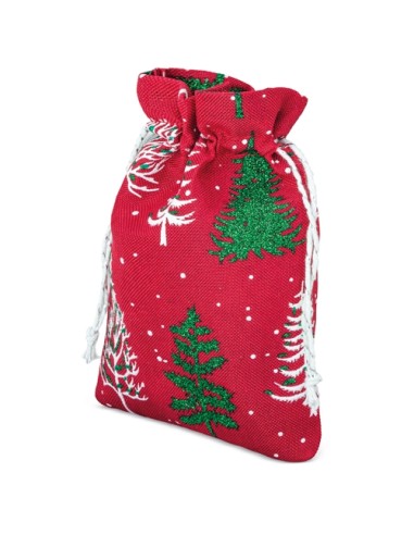 BOLSA REGALO NAVIDEÑA 10*14,5 CM "SNOWY"