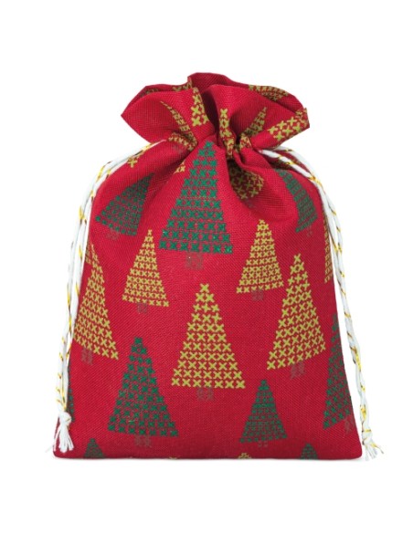 BOLSA REGALO NAVIDEÑA 13,5*18 CM "SHERWOOD"