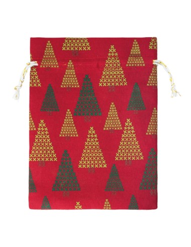 BOLSA REGALO NAVIDEÑA 13,5*18 CM "SHERWOOD"