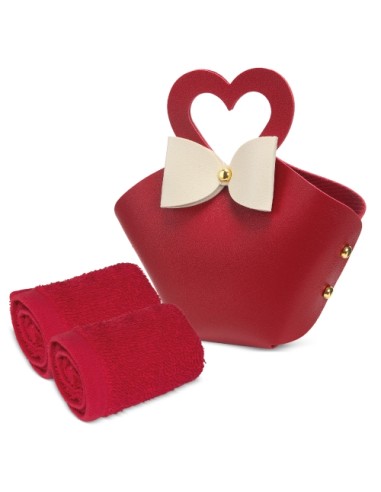 SET 5 BOLSITOS CON TOALLA "COQUETTE"