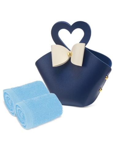 SET 5 BOLSITOS CON TOALLA "COQUETTE"