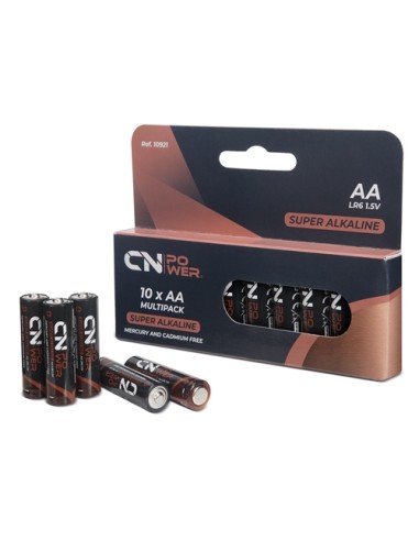 PILAS ALCALINAS R6-AA "CN POWER"