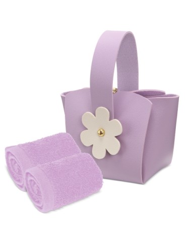 SET 5 BOLSITOS CON TOALLA "JULIETTE"
