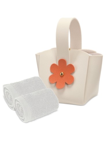 SET 5 BOLSITOS CON TOALLA "JULIETTE"