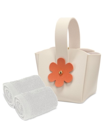 SET 5 BOLSITOS CON TOALLA "JULIETTE"