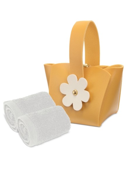 SET 5 BOLSITOS CON TOALLA "JULIETTE"