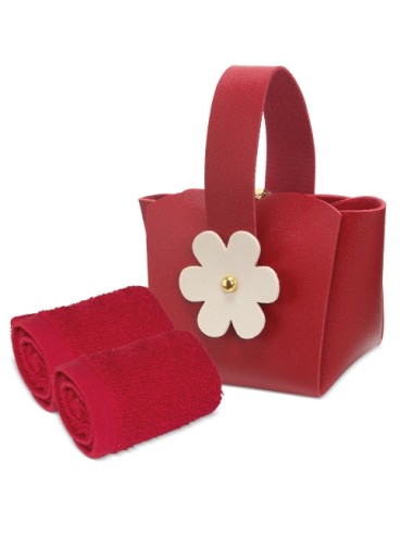 SET 5 BOLSITOS CON TOALLA "JULIETTE"