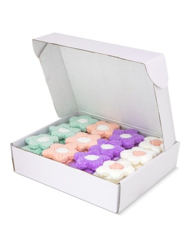 SET 12 TOALLAS FLORALES "PRIMAVERA"