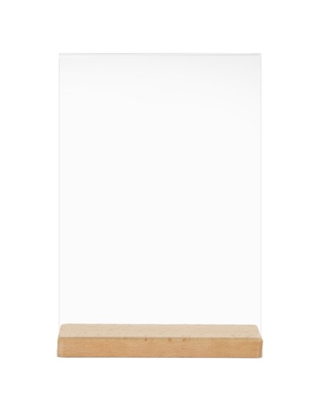 PORTAGRAFICAS A4 BASE MADERA "IZOR"