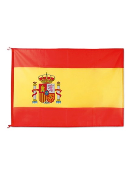 BANDERA FIESTA ESPAÑA "REGIÓN" CON ESCUDO