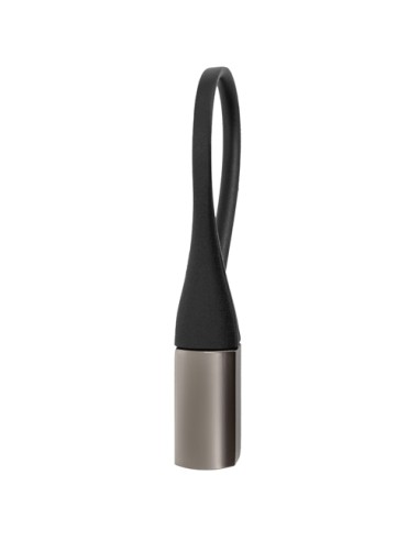 LLAVERO METAL/SILICONA “TITANIO”