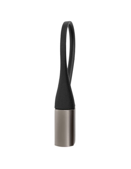 LLAVERO METAL/SILICONA “TITANIO”