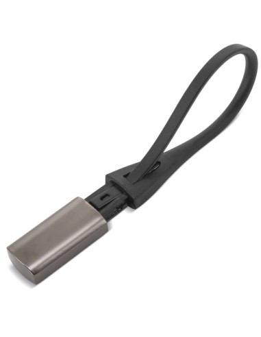 LLAVERO METAL/SILICONA “TITANIO”