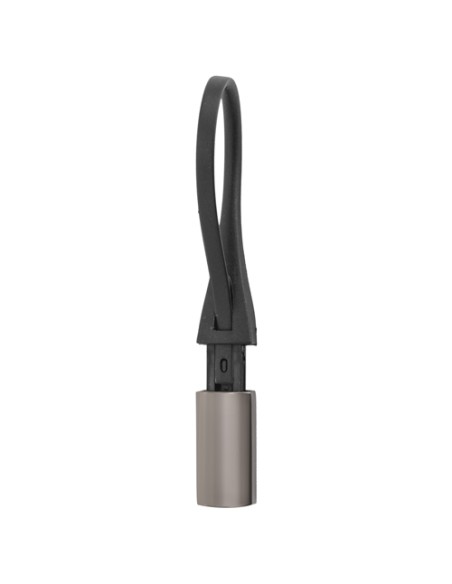 LLAVERO METAL/SILICONA “TITANIO”