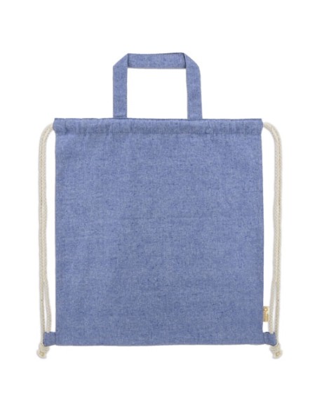 BOLSA MOCHILA DE ALGODON RECICLADO 