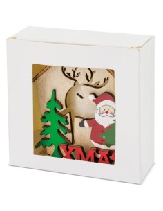 ADORNO NAVIDEÑO DE MADERA "LAPONIA" 2