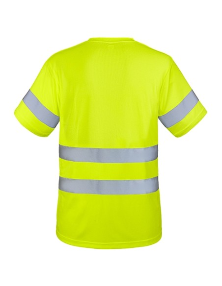CAMISETA CON BOLSILLO Y BANDAS REFLECTANTES "KRZ"