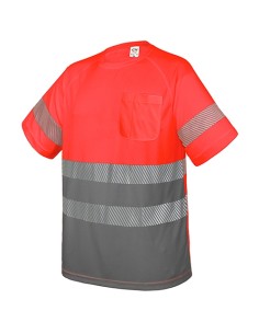CAMISETA CON BOLSILLO Y BANDAS REFLECTANTES "ELÁST"