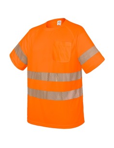 CAMISETA CON BOLSILLO Y BANDAS REFLECTANTES "ELÁST"