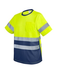 CAMISETA CON BOLSILLO Y BANDAS REFLECTANTES "KRZ"