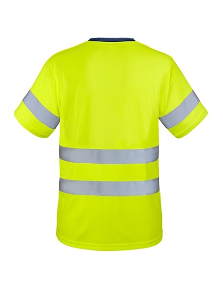 CAMISETA CON BOLSILLO Y BANDAS REFLECTANTES "KRZ"