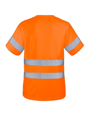 CAMISETA CON BOLSILLO Y BANDAS REFLECTANTES "KRZ"