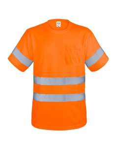 CAMISETA CON BOLSILLO Y BANDAS REFLECTANTES "KRZ" 2
