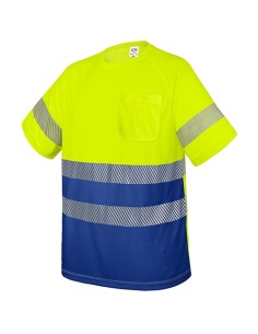 CAMISETA CON BOLSILLO Y BANDAS REFLECTANTES "ELÁST"