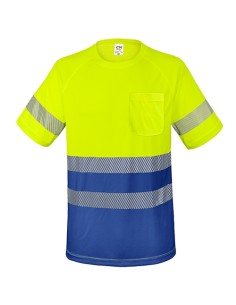 CAMISETA CON BOLSILLO Y BANDAS REFLECTANTES "ELÁST" 2