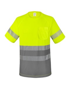 CAMISETA CON BOLSILLO Y BANDAS REFLECTANTES "ELÁST" 2