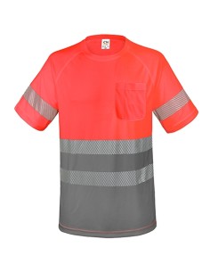 CAMISETA CON BOLSILLO Y BANDAS REFLECTANTES "ELÁST" 2