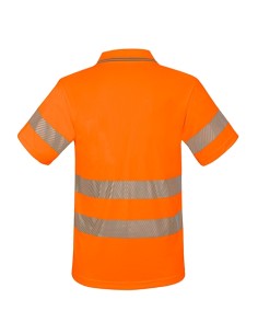 POLO CON BOLSILLO Y BANDAS REFLECTANTES ELÁSTICAS “QVO” 2