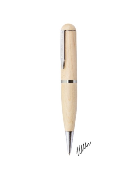 BOLIGRAFO USB MADERA FOREST 32 GB