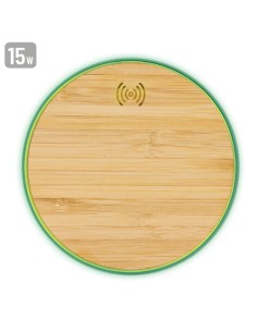CARGADOR ULTRARAPIDO 10W DE BAMBU "MENPHIS" 2