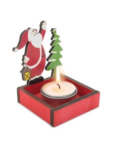 PORTAVELAS SANTA KLAUS