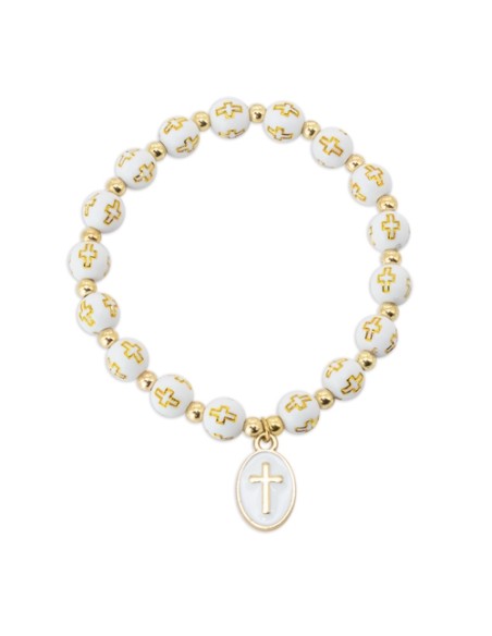 PULSERA CRUZ "LORETO"