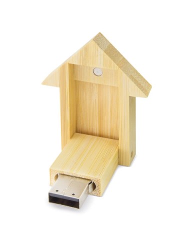 USB CASA DE BAMBÚ 32GB "RESIDENT"