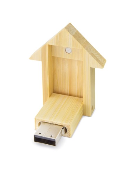 USB CASA DE BAMBÚ 32GB "RESIDENT"