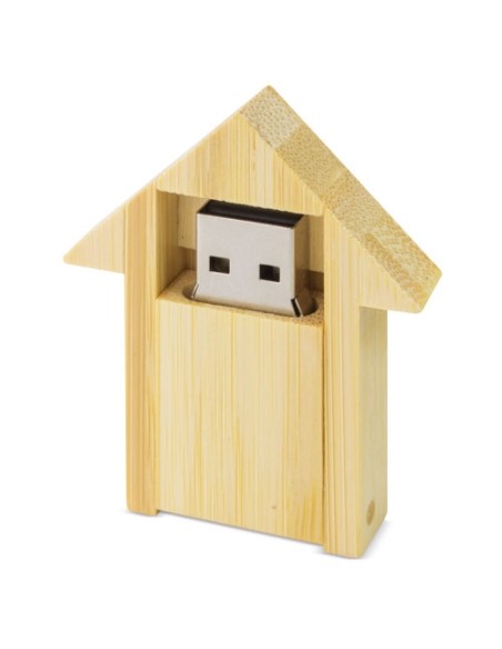 USB CASA DE BAMBÚ 32GB "RESIDENT"